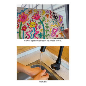 Verf Graffiti Borstel Waterdicht, Oliebestendig, Niet Giftig Kinderen Borstel Diy Aquarel Pen Scroll Kaart Tekening Set - Product Image 5