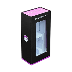 定制印刷标志硬纸板磁铁盒电源银行充电器电缆包装包装盒豪华磁性礼品盒 - Product Image 5