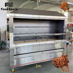 Griglia Commerciale a Carbone per Pollo Arrosto/Barbecue/Grill Brasiliano a Carbone - Product Image 1