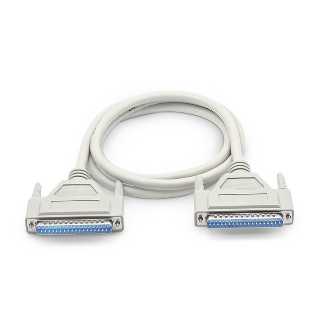 Wholesales Custom Parallel Printer Cable VGA D-Sub 37pin DB37 Male to DB37 Male Female Serial Extension Cable 1.5/2/3Meter