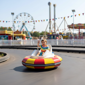QIQU 6 heures de fonctionnement Centres de divertissement familiaux parfaits pour les voitures tamponneuses électriques du parc d'attractions pour enfants - Product Image 1