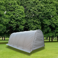 Abri de voiture extérieur personnalisé OEM ODM 20X20 pieds, abris de voiture robustes pour le stationnement des voitures, tente de garage pliable portable, auvent de tente