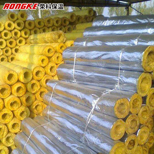 Tubes en laine de verre centrifugée Rongke 200 kPa pour isolation thermique des hangars d'élevage, rouleaux de laine de roche - Product Image 2