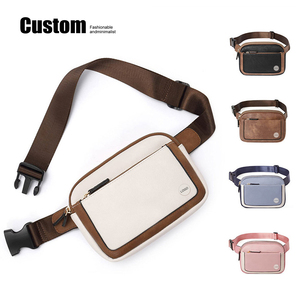 Custom <b>Hot</b>-Selling Women's Adjustable PU Leather Cross-Border Waist <b>Bag</b> Mini Outdoor Travel Crossbody Chest <b>Bag</b> - Product Image 1