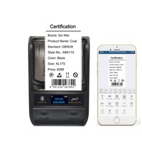 Mini imprimante à étiquette numérique, appareil pour graver les dents bleues, sans encre, idéal pour le Code QR, vente en gros