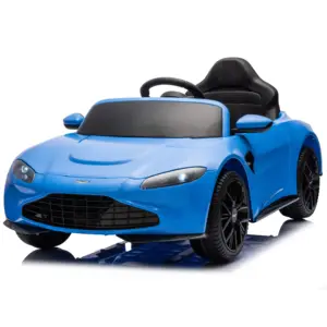 2024阿斯顿·马丁许可12v电动汽车儿童车玩具批发