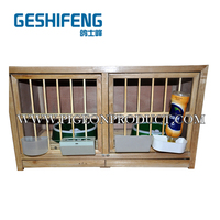 G1252 Jaulas Para Palomas Mensajeras Cage Pigeon Boirs Rétractable L'effondrement Pigeon D'éleveur Cage Pour Pigeon