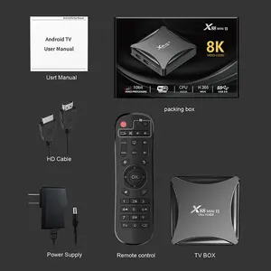 TV Box Android X88 Mini 13 4K de Alta Calidad, 13.0 RK3528 2GB 16GB, WiFi 2.4G y 5G, Reproductor Multimedia, IPTV - Product Image 2