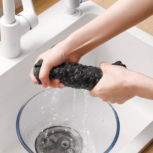 Toallas de microfibra con tejido tipo gofre, sin pelusas, con rejilla en relieve, sin rayas ni arañazos, toalla de cocina sin pelusas - Product Image 4