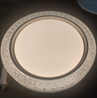 Plafonnier LED Moderne Rond à 2 Couleurs Changeantes pour Salon, Chambre, Balcon, Cuisine, 40CM 50CM 30W 50W 220V (2094-D400)