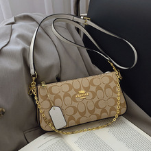 Sac à main <span class=keywords><strong>carré</strong></span> en PU imprimé rétro haut de gamme pour femme, nouvelle collection 2026, avec fermeture éclair et double bandoulière réglable.624 - Product Image 3