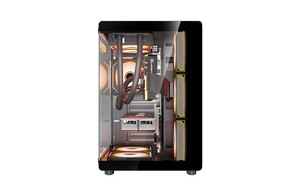 Boîtier d'ordinateur LY New Design 2 Glass Computadoras, vue complète, pour joueurs, boîtier <span class=keywords><strong>complet</strong></span> pour ordinateur de bureau, boîtier de jeu ATX avec ventilateurs ARGB - Product Image 6