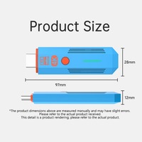 Kit d'extension sans fil 4K compatible avec autres marques : Émetteur-récepteur vidéo, Dongle TV Stick, Adaptateur pour PC, Caméra, Ordinateur portable, Moniteur