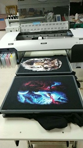 Dễ Dàng Hoạt Động Của Nhãn Hiệu Nhỏ 17Inch M2 DTG Phẳng Máy In Với Đầy Đủ Màu Sắc Cho Áo Thun May Mặc Dệt Vải Cotton In Ấn - Product Image 3