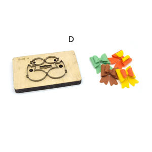 Juego de troqueles de corte con forma de placa de cuero, <span class=keywords><strong>cuchillo</strong></span> con lazo grande y <span class=keywords><strong>pequeño</strong></span>, troquel, collar, ornamento hecho a mano, regalo personalizable - Product Image 4