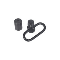 Support pivotant robuste en acier LAMBUL pour sangle de 1,43 pouce avec boucle en D pour sangle à deux points, accessoire de chasse