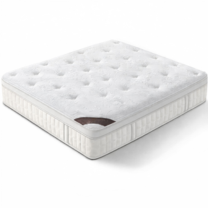 Colchón de Lujo de Primera Calidad, Tamaño King y Queen, Tejido Cómodo, Diseño con Cremallera, Espuma Viscoelástica de Gel de Látex, Resortes Independientes - Product Image 5
