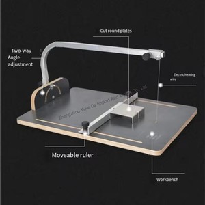Découpeuse de styromousse d'éponge de bureau de coupeur de fil chaud électrique de haute précision - Product Image 2
