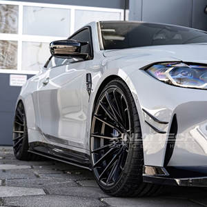 Cerchi XL Forgiati Monoblocco in Lega Concavi Nero Opaco 5x114.3 5x115 5x118 5x120 Ruote Personalizzate da 17 18 19 20 21 22 23 Pollici - Product Image 3