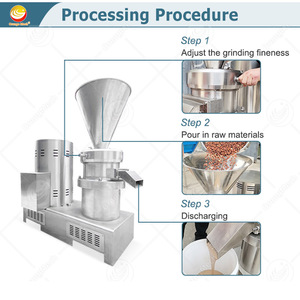 Orme tự động hạt tiêu nước sốt làm cho máy xay Nut tahini nhà sản xuất sản xuất công nghiệp bơ đậu phộng máy để bán - Product Image 3