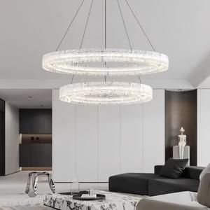 Lustre minimaliste moderne en résine du designer italien pour le salon Lampe suspendue créative haut de gamme en cuivre pour le hall de la chambre à coucher - Product Image 2