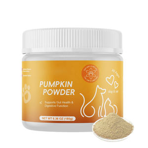 OEM polvere di zucca personalizzata per cani e gatti integratori per cure mediche per animali domestici trattamento nutrizionale supporto digestivo fibra naturale - Product Image 1