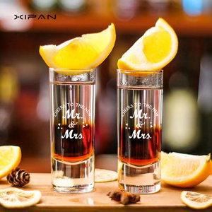 חם מכירה אישית משקפי שוט מותאם אישית כוסות זכוכית צילום מותאם אישית גביע - Product Image 3