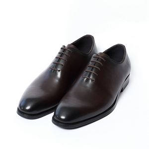 High-end Handcrafted Men's Oxford <b>Shoes</b> Leather-Made Wedding Formal Business <b>Shoes</b> <b>Height</b> <b>Increasing</b> Anti-Slip Waterproof - Product Image 3
