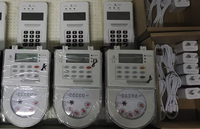 Medidor de Agua Prepago STS con Teclado Inteligente IP68, Compatible con Sistemas de Pago Móvil Local, Lectura Remota, Latón y Nylon, OEM