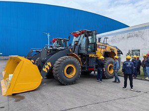 Nuevo excavador de ruedas chino de 8 toneladas XC988 de la marca Top 1 con cucharón de 4.5 m³ en venta, excavadora de ruedas de la mejor marca china - Product Image 4