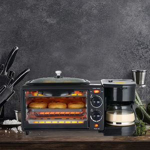 Sandwichera multifuncional caliente 2024, hervidor de agua caliente, horno microondas, cafetera, sartén, máquina de desayuno integrada - Product Image 1