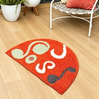 Tapis tufté personnalisé avec logo, tapis commercial fait main, tapis découpé sur mesure pour la décoration de la pièce