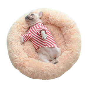 ZMAKER Bán Buôn Có Thể Giặt Sang Trọng Lớn Tùy Chỉnh Ấm Donut <span class=keywords><strong>Dog</strong></span> <span class=keywords><strong>Bed</strong></span> Sinh Thái Thân Thiện Mèo Mềm Giường - Product Image 1