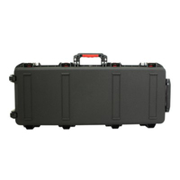 Étui de transport pour pistolet long en plastique PP dur étanche IP67 avec prise en charge de la personnalisation OEM