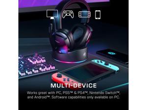 <span class=keywords><strong>ROCCAT</strong></span> Syn MAX AIR ชุดหูฟังสำหรับเล่นเกมระบบเสียง3D แบบไร้สาย RGB แบบคู่ & แบตเตอรี่ขนาด16ชม. แท่นชาร์จ - Product Image 5