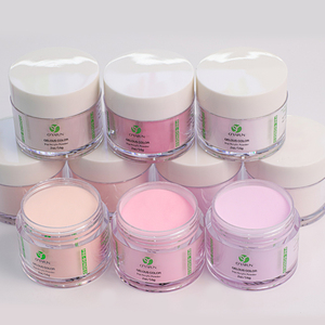 Oyafun 공장 도매 OEM 사용자 정의 2000 + 색깔 하이 퀄리티 네일 아트 아크릴 분말 - Product Image 5