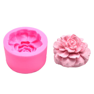 Why Rose Cornations Design all'ingrosso 3D torte in Silicone stampo per <span class=keywords><strong>la</strong></span> decorazione della torta - Product Image 2
