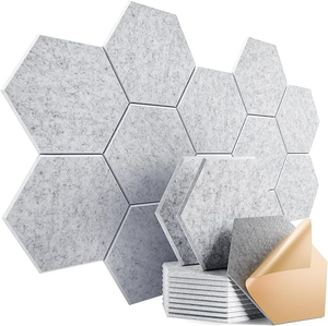 Pannello Acustico in Fibra di Poliestere, Pannello Fonoassorbente Ignifugo Eco PET, Dimensioni Personalizzabili per Ufficio, <span class=keywords><strong>Studio</strong></span>, KTV, Decorazione <span class=keywords><strong>Casa</strong></span> - Product Image 4