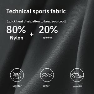 Pantalon de <span class=keywords><strong>yoga</strong></span> pour homme de la série Respirant, taille haute, élastique, respirant, effet ventre plat, color block, longueur intégrale 31342 - Product Image 4