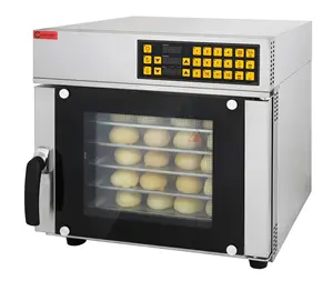 Cheap Price Baking Equipment 60L 5 Trays Computer Board Control Perspective Convection Oven