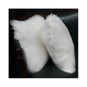 Housse de coussin de canapé en <span class=keywords><strong>fourrure</strong></span>, vente en gros, 40x40cm, housse de coussin de canapé en <span class=keywords><strong>fausse</strong></span> <span class=keywords><strong>fourrure</strong></span>, housse d'oreiller en peluche douce et décorative - Product Image 1