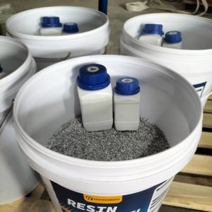 Laver et sécher les galets de pierre pour l'aménagement paysager sol UV Stable résine liée gravier 25kg Kit prix usine extérieur pavage chemin de jardin - Product Image 2