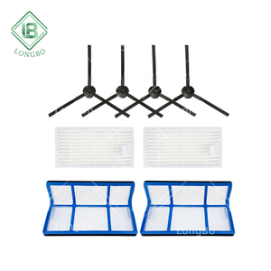 Reemplazo compatible con el robot aspirador <span class=keywords><strong>Ariete</strong></span> 2718 Accesorios Cepillo barredor Cepillo lateral Filtro HEPA Filtro de polvo - Product Image 1