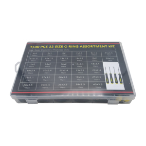 1540 шт., черный механический набор уплотнительных колец NBR для ремонта уплотнений с помощью отвертки - Product Image 2