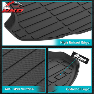 Tapis de coffre arrière imperméables toutes saisons en TPE compatibles avec Lexus UX200 2019-2022 - Product Image 3