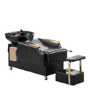 Canapés-lits inclinables au design moderne avec shampoing Meubles de salon personnalisés fabriqués en Chine pour la salle de bains et l'hôtel Vente en gros - Product Image 1