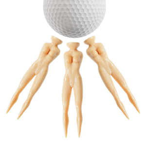 Cao cấp biểu tượng tùy chỉnh Naked Girl Golf Tees bền và hài hước nhựa phụ kiện với thiết kế độc đáo - Product Image 4