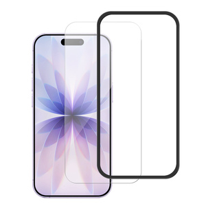 Protetor de Tela de Vidro Temperado Transparente 9H+ de Fácil Aplicação para iPhone 15/15 Plus/15 Pro/15 Pro Max - Product Image 2