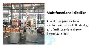 Palinka Destillator 200l Dampf destillation maschine für Speiseöl Alkohol Lavendel Destillation anlage