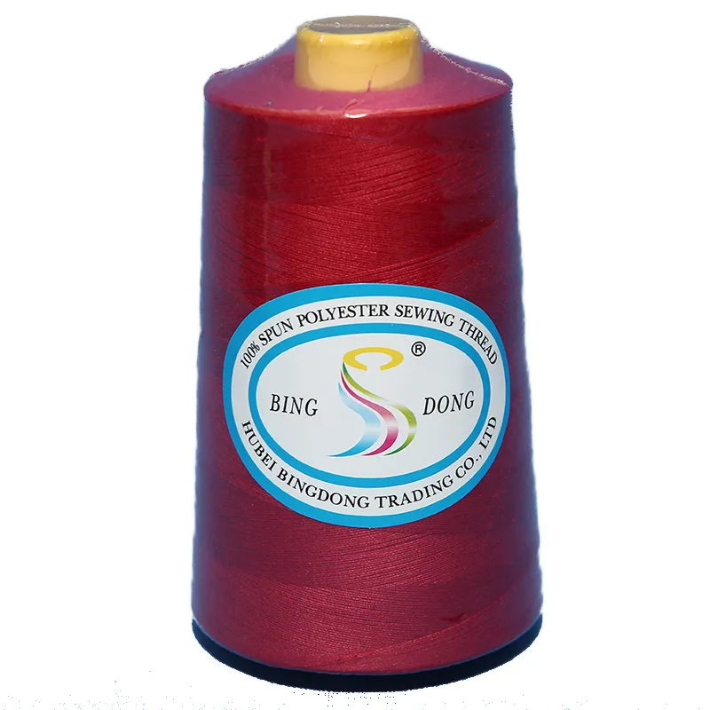 Factory Custom Blue 100 Spun Polyester Sewing Thread Wholesale 100% Polyester Sewing Threads